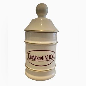 Darvecet-N 100 Lilly Apothecary Jar